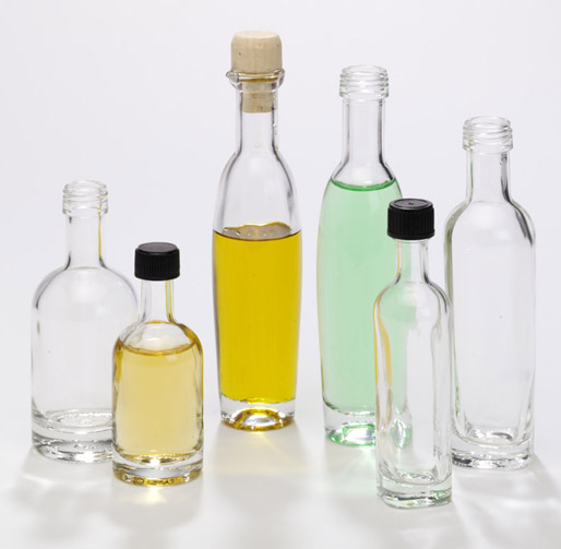 clear bottles